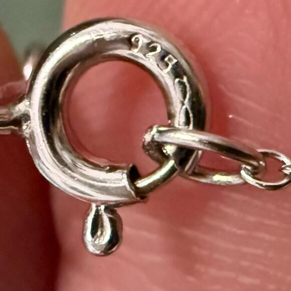 STERLING SILVER 925 CHAIN – $400 TAG – 18” LENGTH - Picture 15 of 17